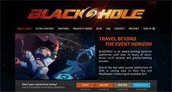 Desktop Screenshot of blackhole-game.com